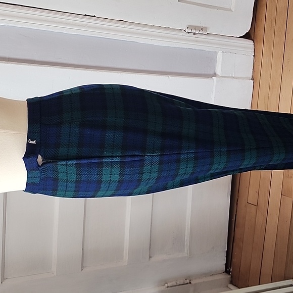Vintage Pendleton Wool Plaid Pants, Size 10 - Picture 9 of 13